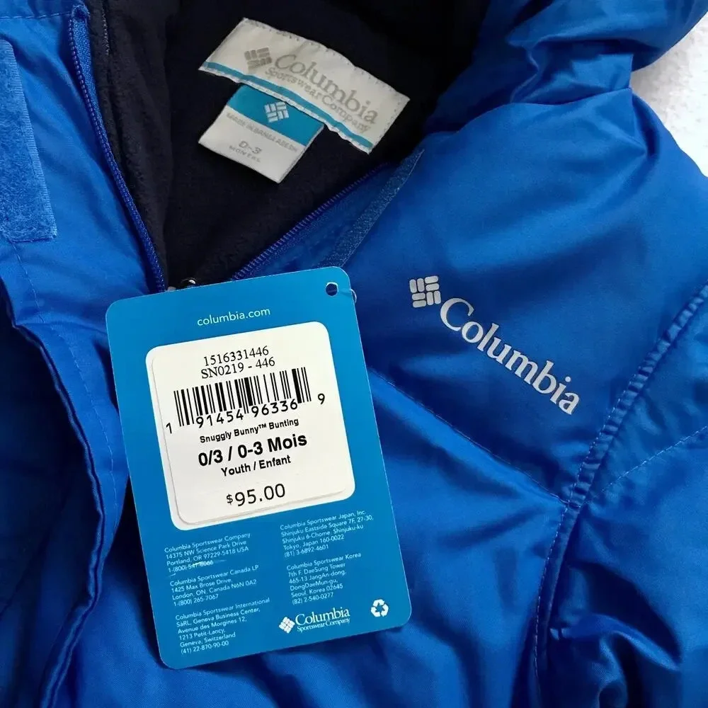 Columbia NWT Down Snowsuit for Kids Various